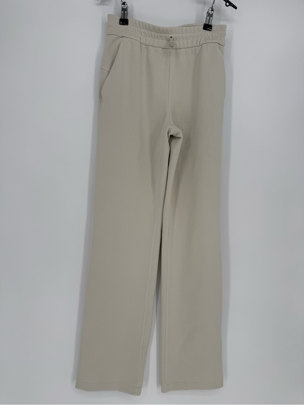 Lululemon Cream Softstreme Style Wide Leg Pants Size 2
